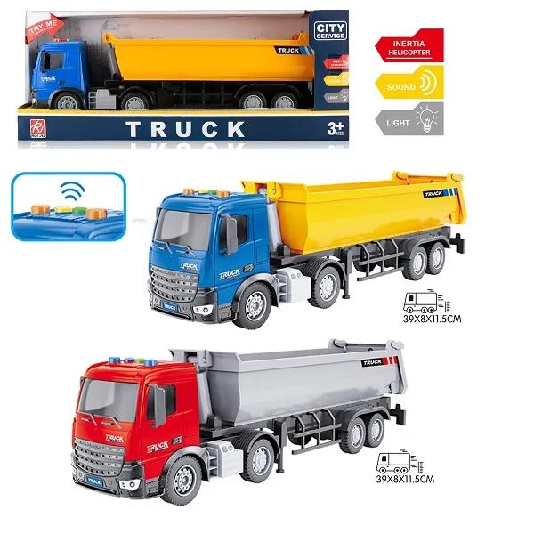 1:18 scale of transport vehicle inertia, lights, and sound.