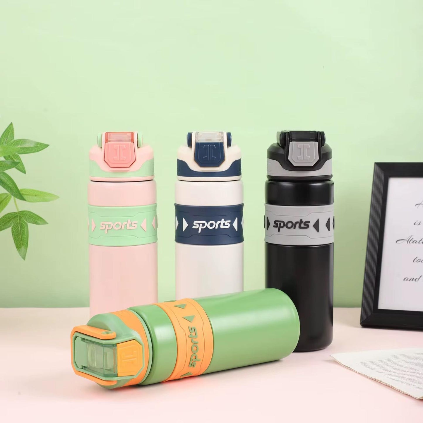 600ml Letter Insulated Mug