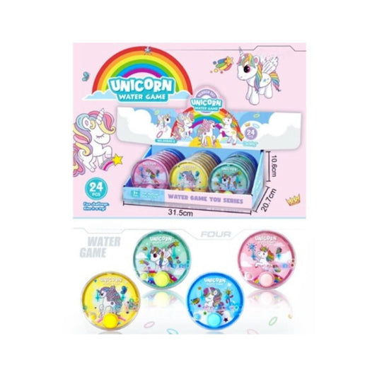 24PC WATER GAME UNICORN