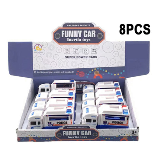 8PCS OF POLICE CARS