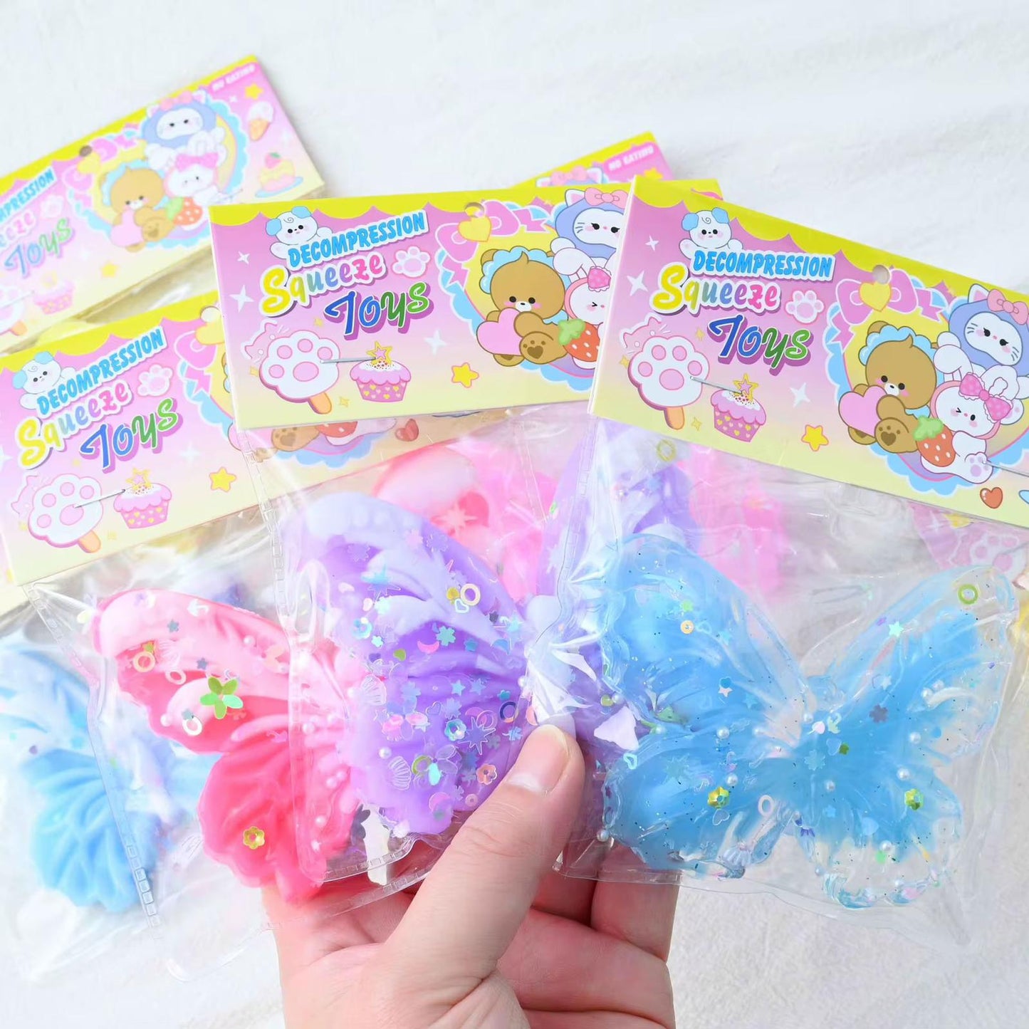 24 pcs Antistress Squishy Soft Toys