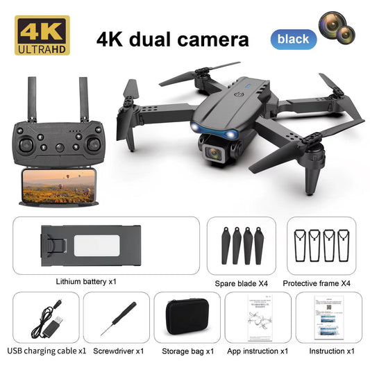 E99 Aerial photography drone with dual cameras