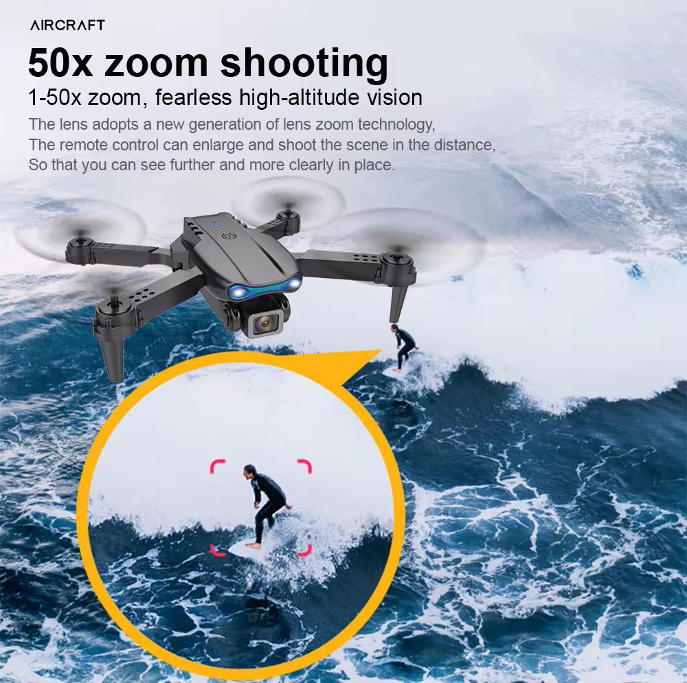 E99 Aerial photography drone with dual cameras