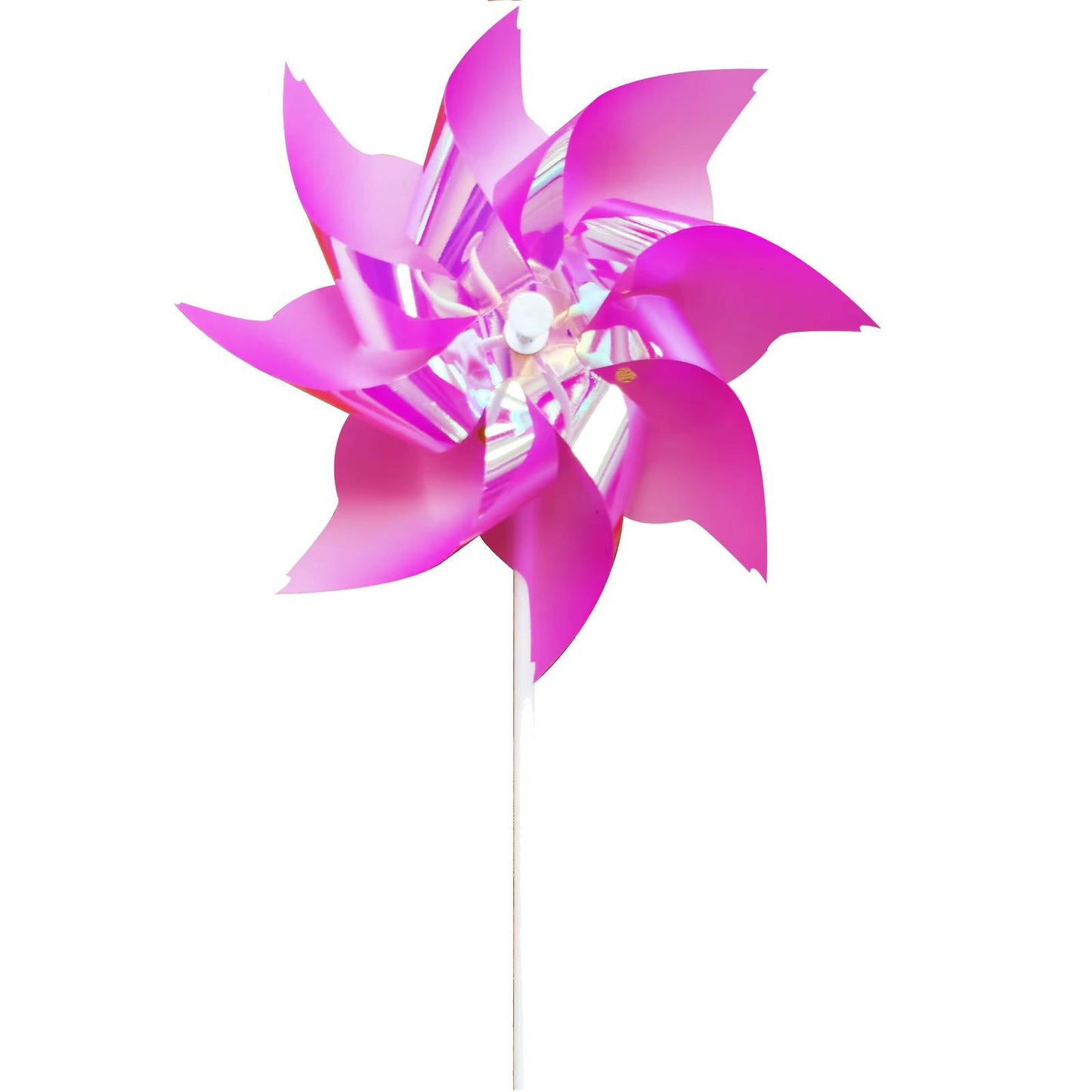 32cm monochrome iridescent fiberglass windmill