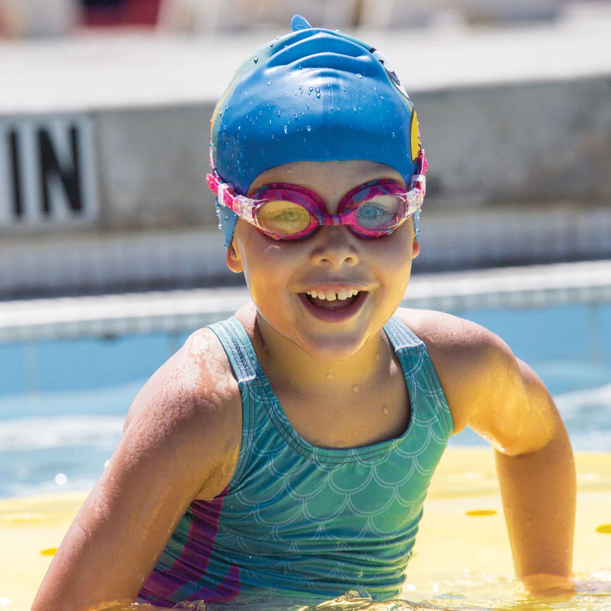 6pcs Swimming Hat, Glass anti Fog swimming Goggles