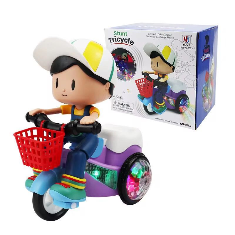 Stunt Tricycle Boy