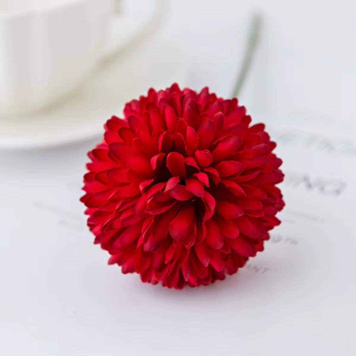 Ball Chrysanthemum Flowers 66*6CM，mix color