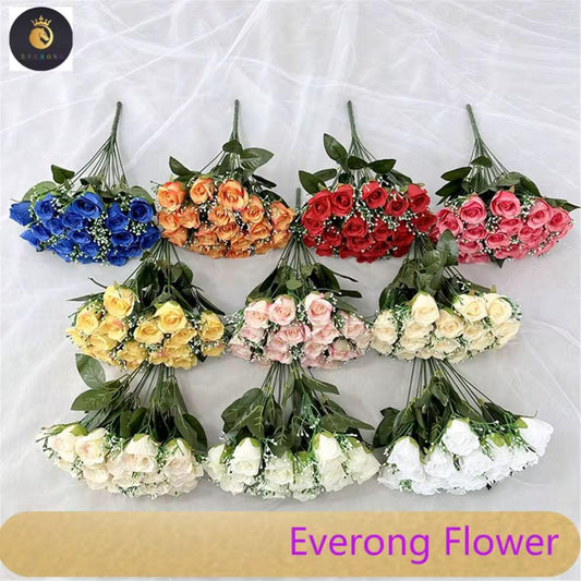 12 Flower – Pink, Yellow, Blue, Purple, Red and White