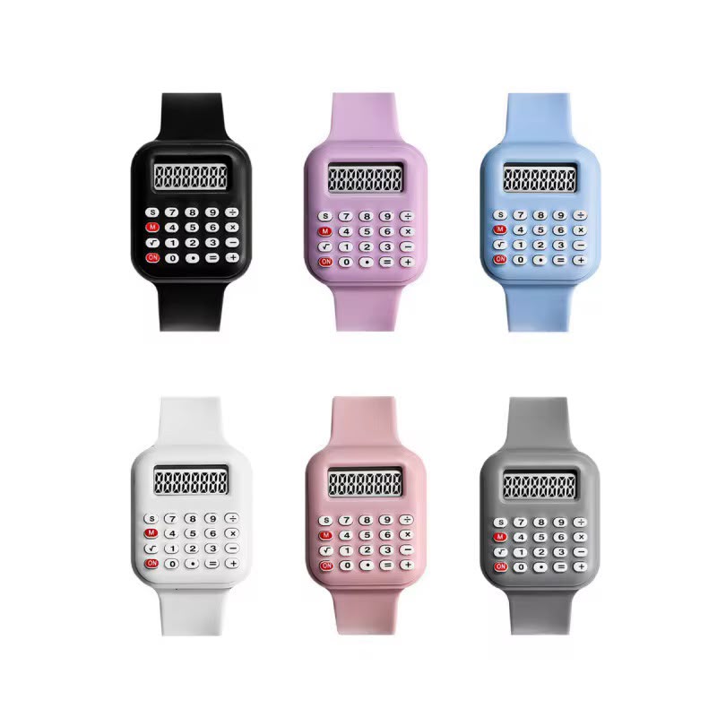12pcs Calculator Digital Wristwatch for kids