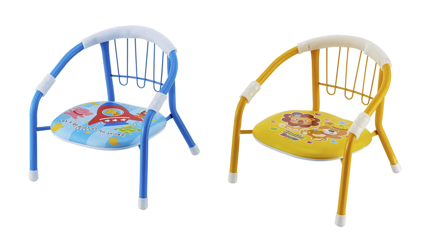Kids Chair stool   (6 pink 5 blue 2 red and 3 yellow)