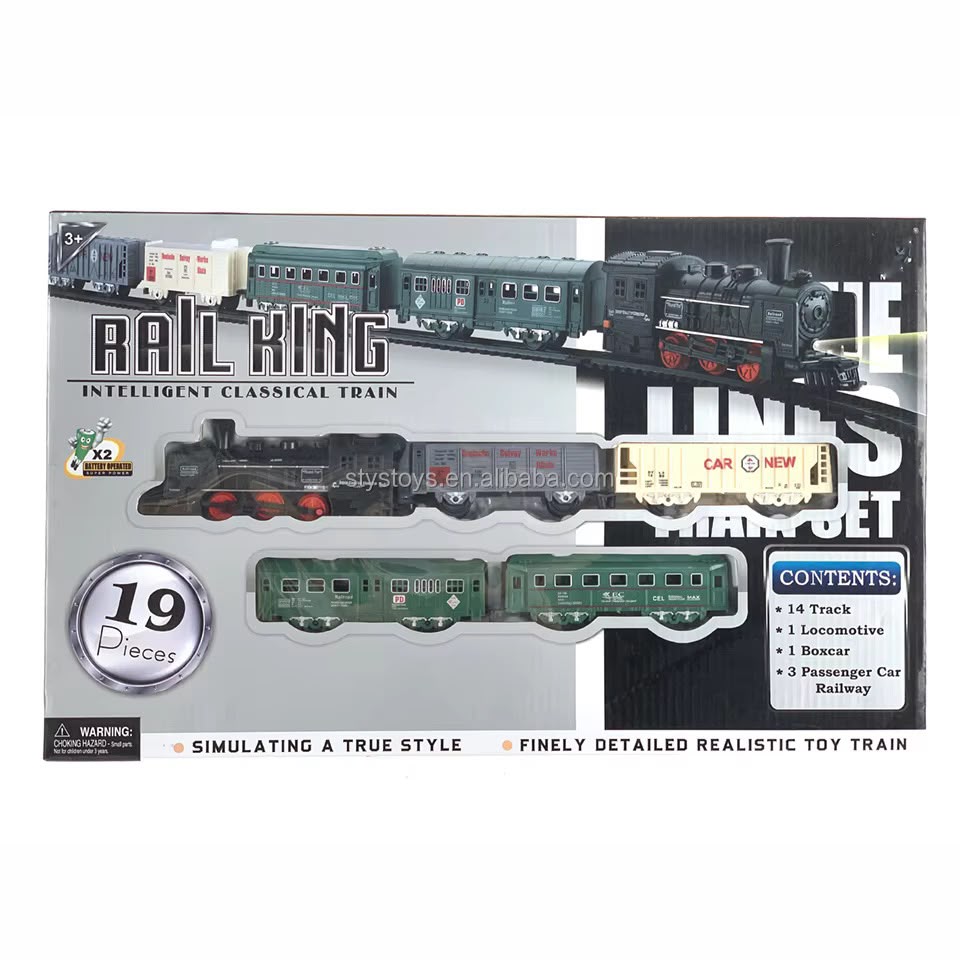 Rail King 19pcs