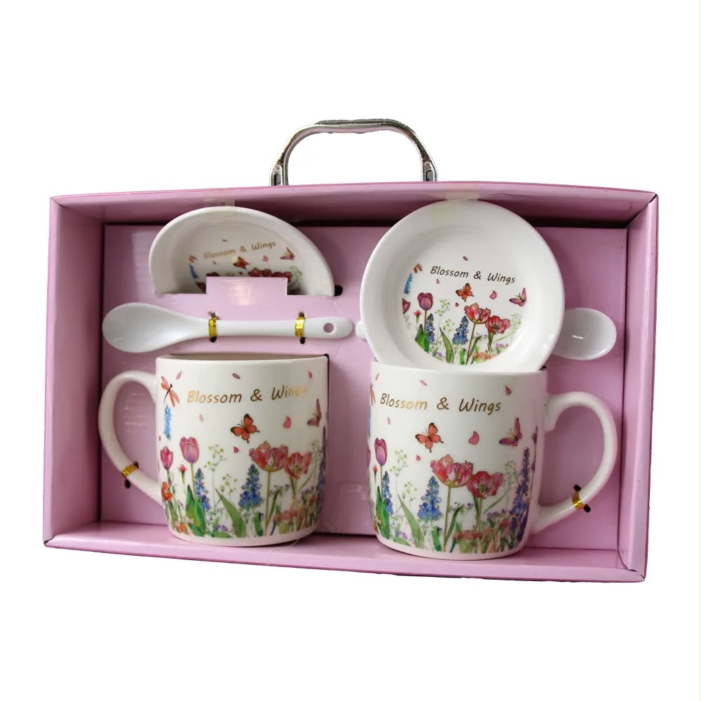 2pcs Gift Mugs ceramic