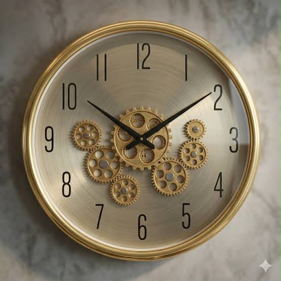 clock 35CM,4 color mixcolor