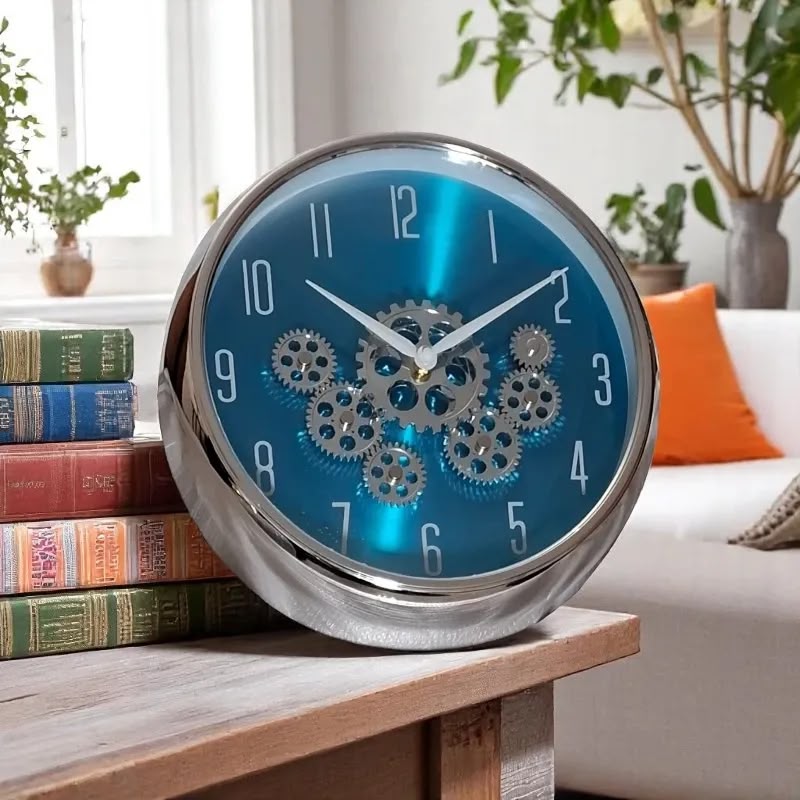clock 35CM,4 color mixcolor