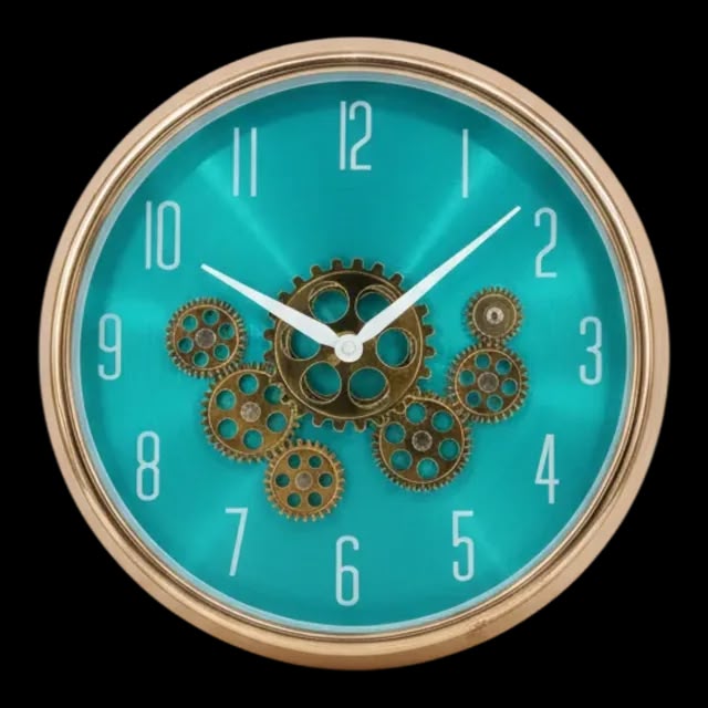 clock 35CM,4 color mixcolor