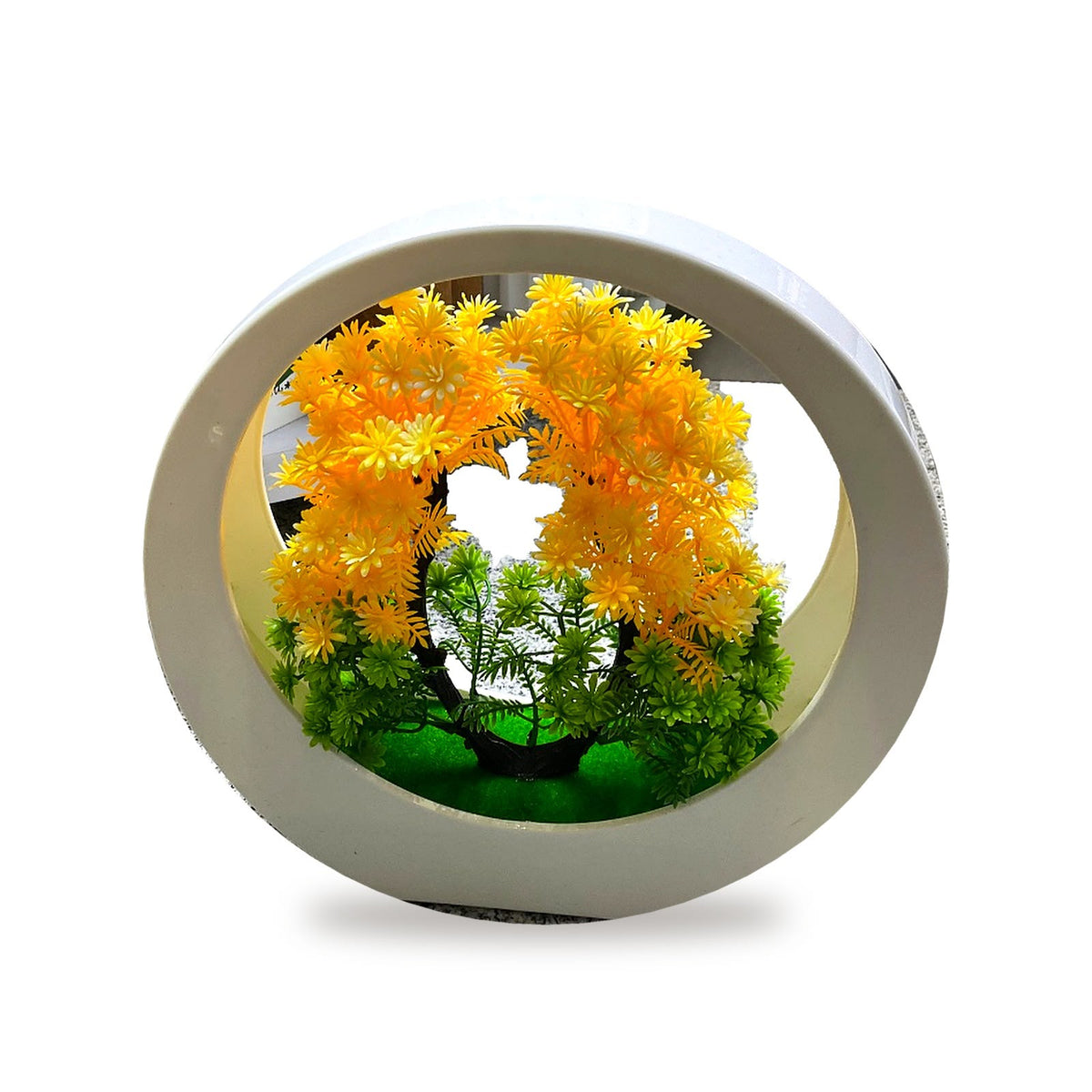 Round Flowe Tree decoration Pot  6 color mix
