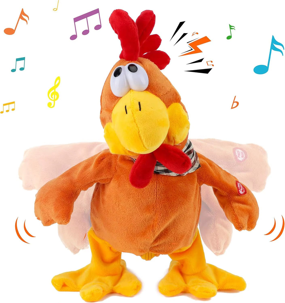 Squawking Cuteoy Musical Chicken Toys