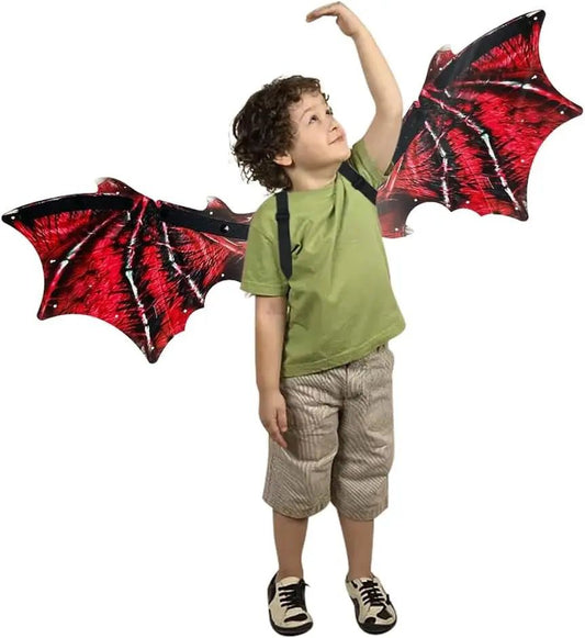 Dinosaur wings red