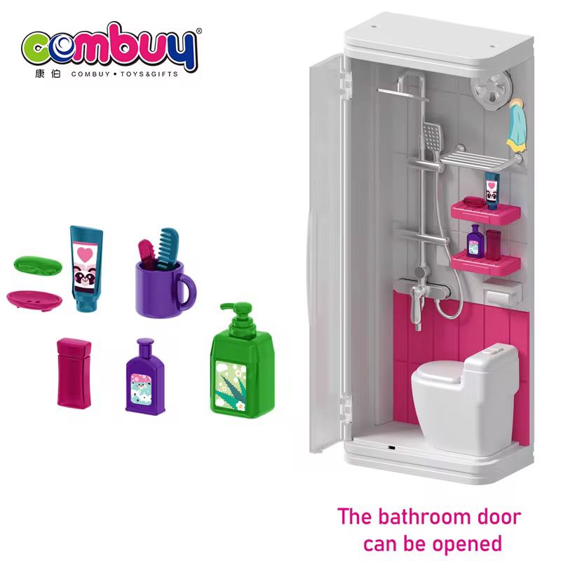Bathroom playhouse toys full set