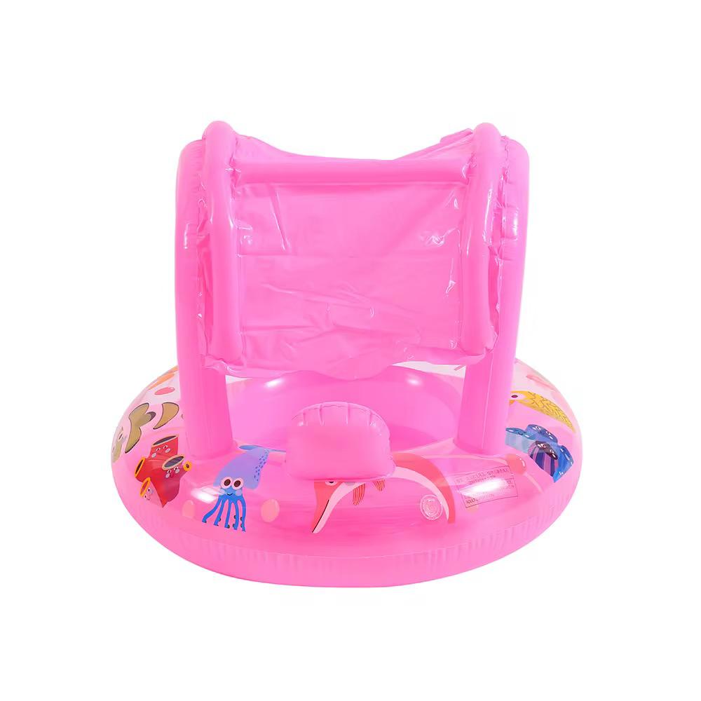 Circular sunshade swimming
