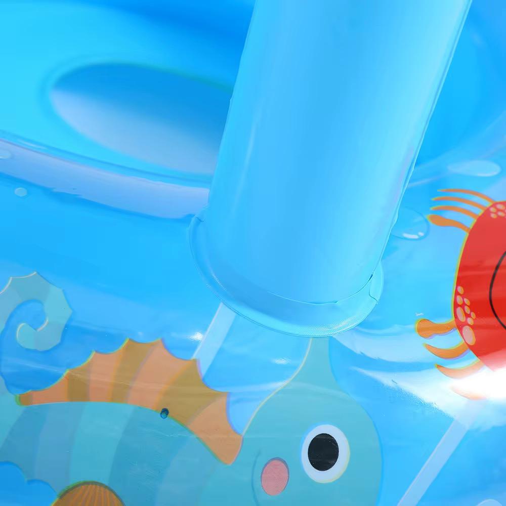 Circular sunshade swimming