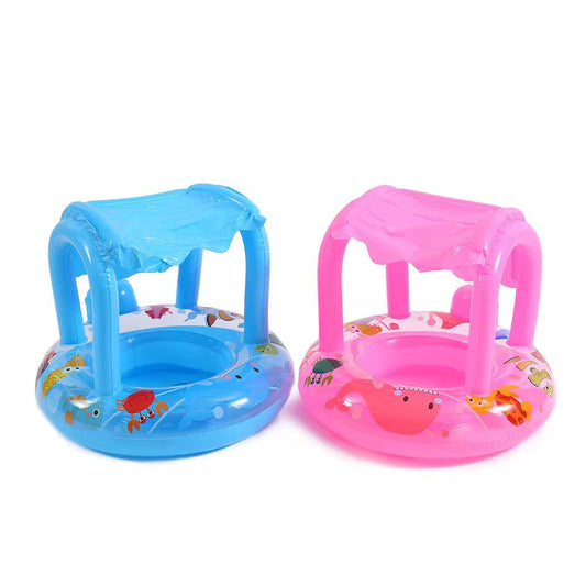 Circular sunshade swimming
