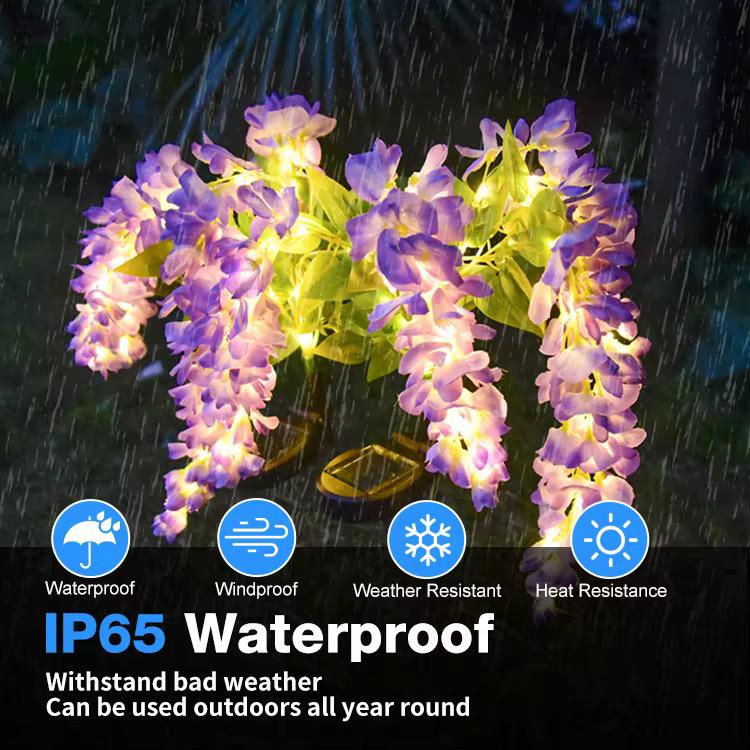 2pcs SOLAR POWER  Garden Lights
