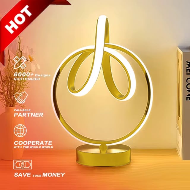 Gold Soren LED Table Lamp