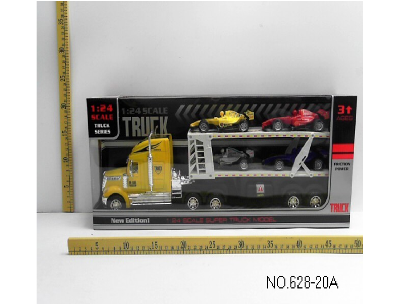 FRI TRUCK W/LIGHT&MUSIC,3 COLOR,WB WITH BATTRIES AND MUSIC 628-20A