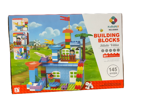 145 PCS, House Building Blocks Set