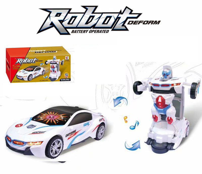 Robot Transformer Car with Light and Music