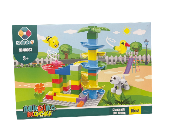 65 PCS Changeable Slot Building Blocks