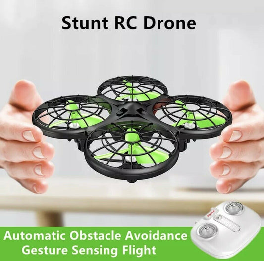 Infrared Automatic Obstacle Avoidance RC Drone 2.4G Gesture Sensing Flight LED