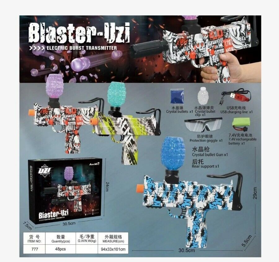 UZI Pistol gel blaster gun 777