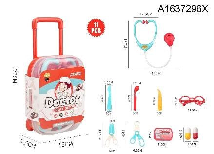 Doctor Set, Role Play as Doctor (Plastic Box) – ABC TOYS UK