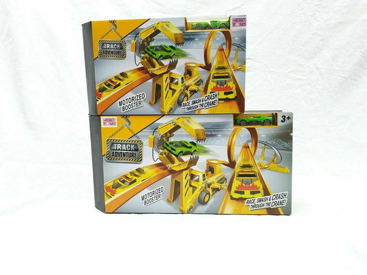 Kids Adventure Flexible Track Car Racing Play Set Toy X-Mas, Gift UK Seller