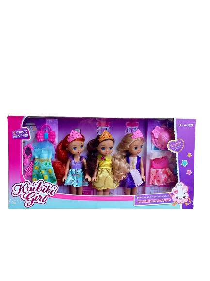 Kabibi Fasion Girl's Dress Doll Set – ABC TOYS UK