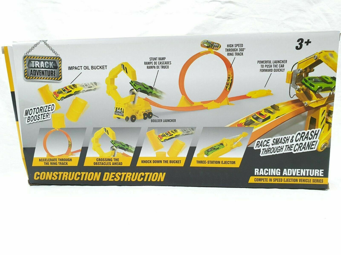 Kids Adventure Flexible Track Car Racing Play Set Toy X-Mas, Gift UK Seller