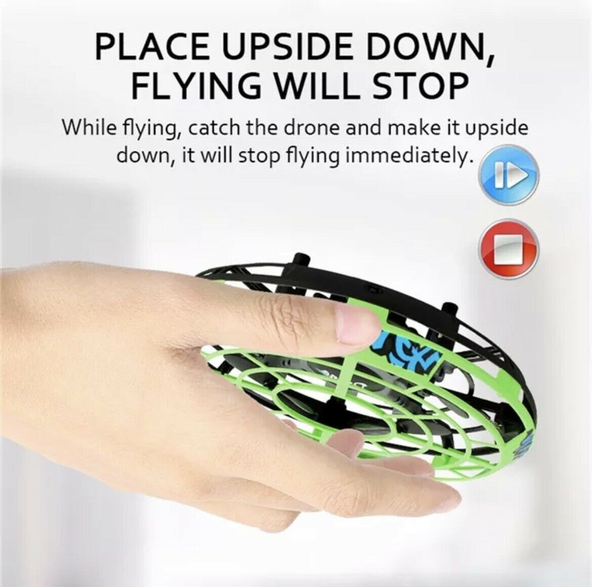 Aircraft Drone Flying UFO Ball Helicopter.